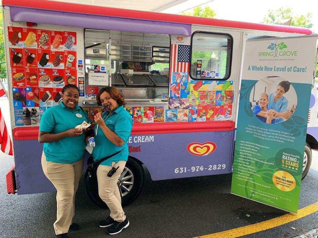 Ice Cream Beats the Summer Heat Spring Grove Rehabilitation